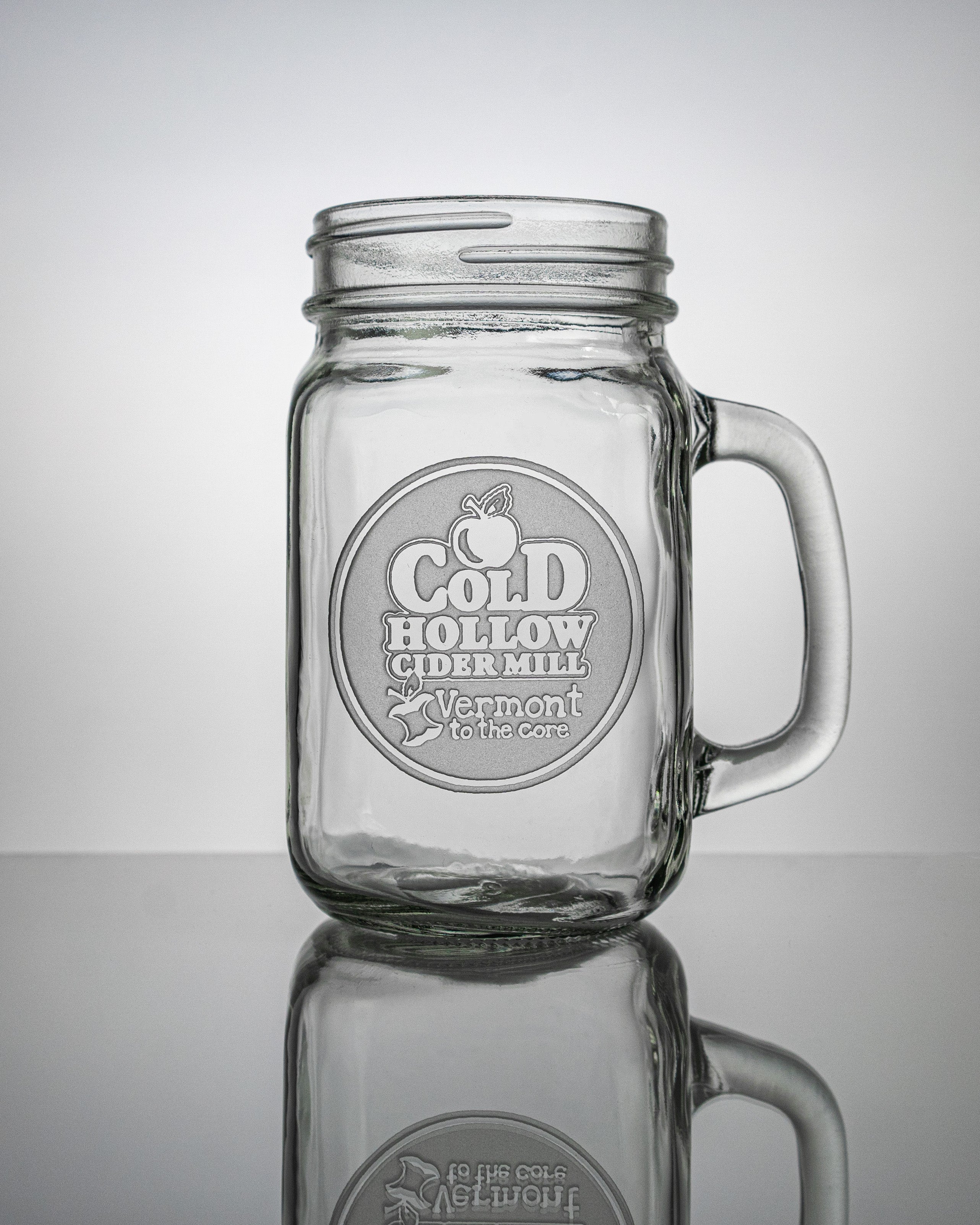Cold Hollow - Mason Jar Glass Mug