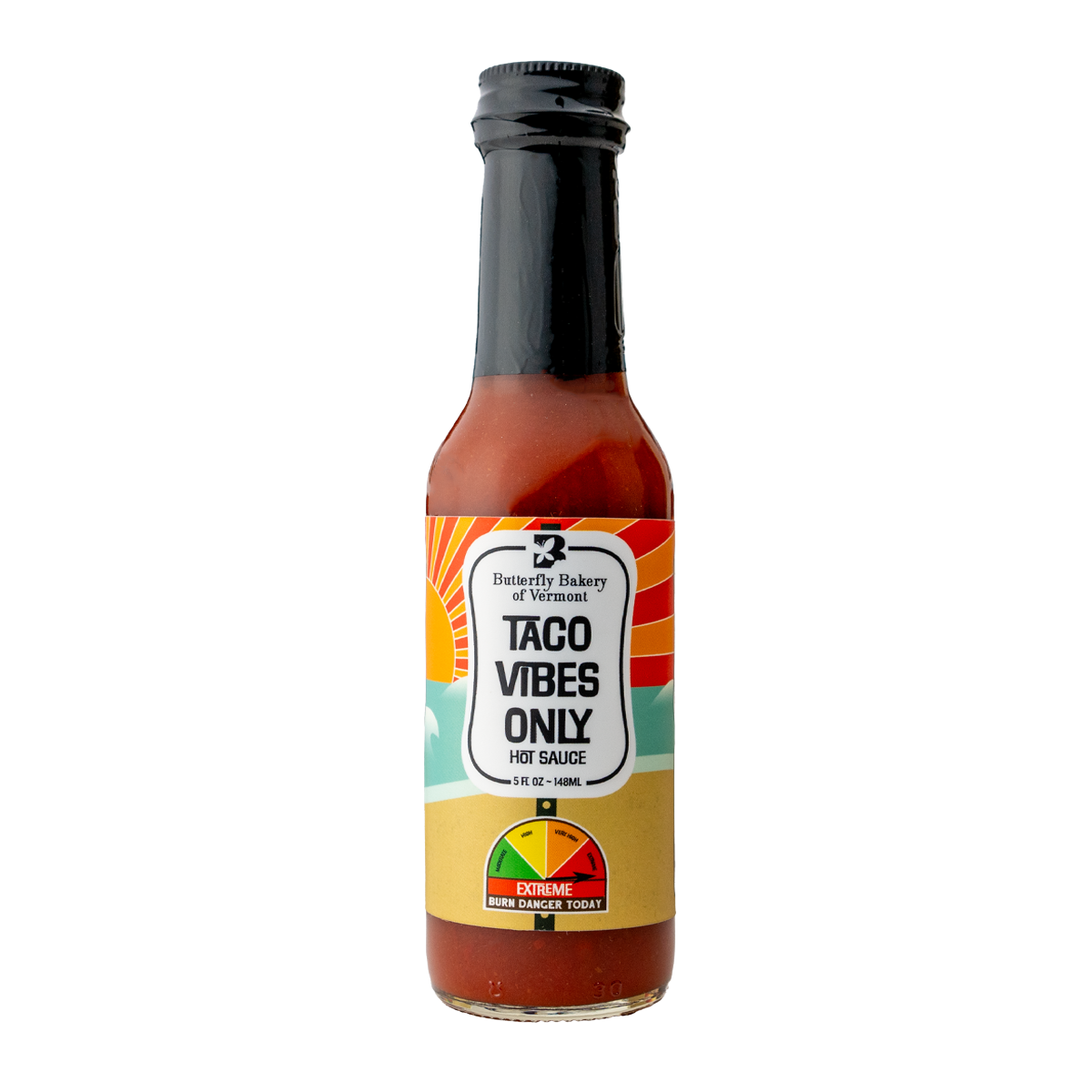 Butterfly Bakery - Taco Vibes Only Hot Sauce