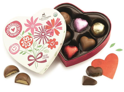 Lake Champlain Chocolates - Celebration Organic Heart Box