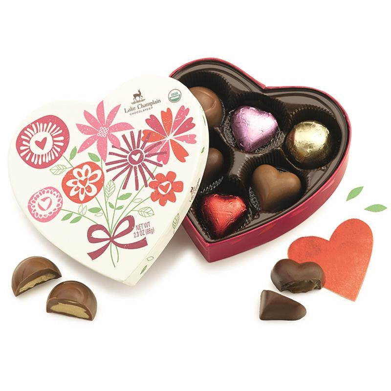 Lake Champlain Chocolates - Celebration Organic Heart Box