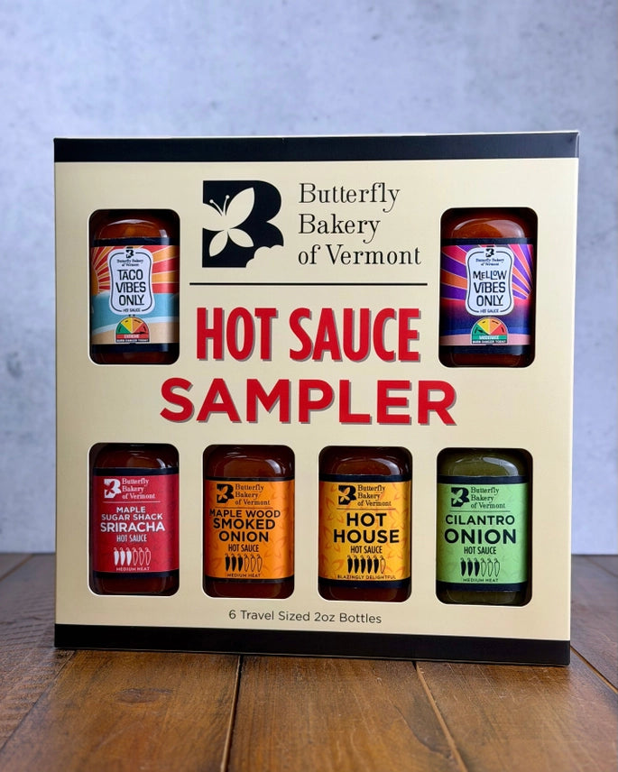 Butterfly Bakery - Hot Sauce Sampler 6 pk