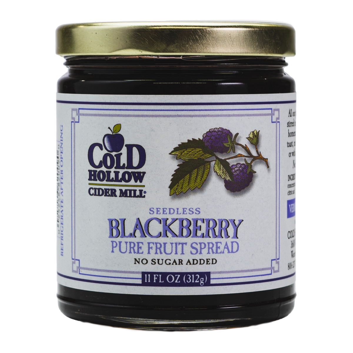 Cold Hollow - Pure Fruit Blackberry