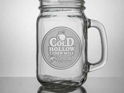 Cold Hollow - Mason Jar Glass Mug