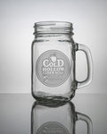 American Crystal CHCM Mason Jar Glass Mug