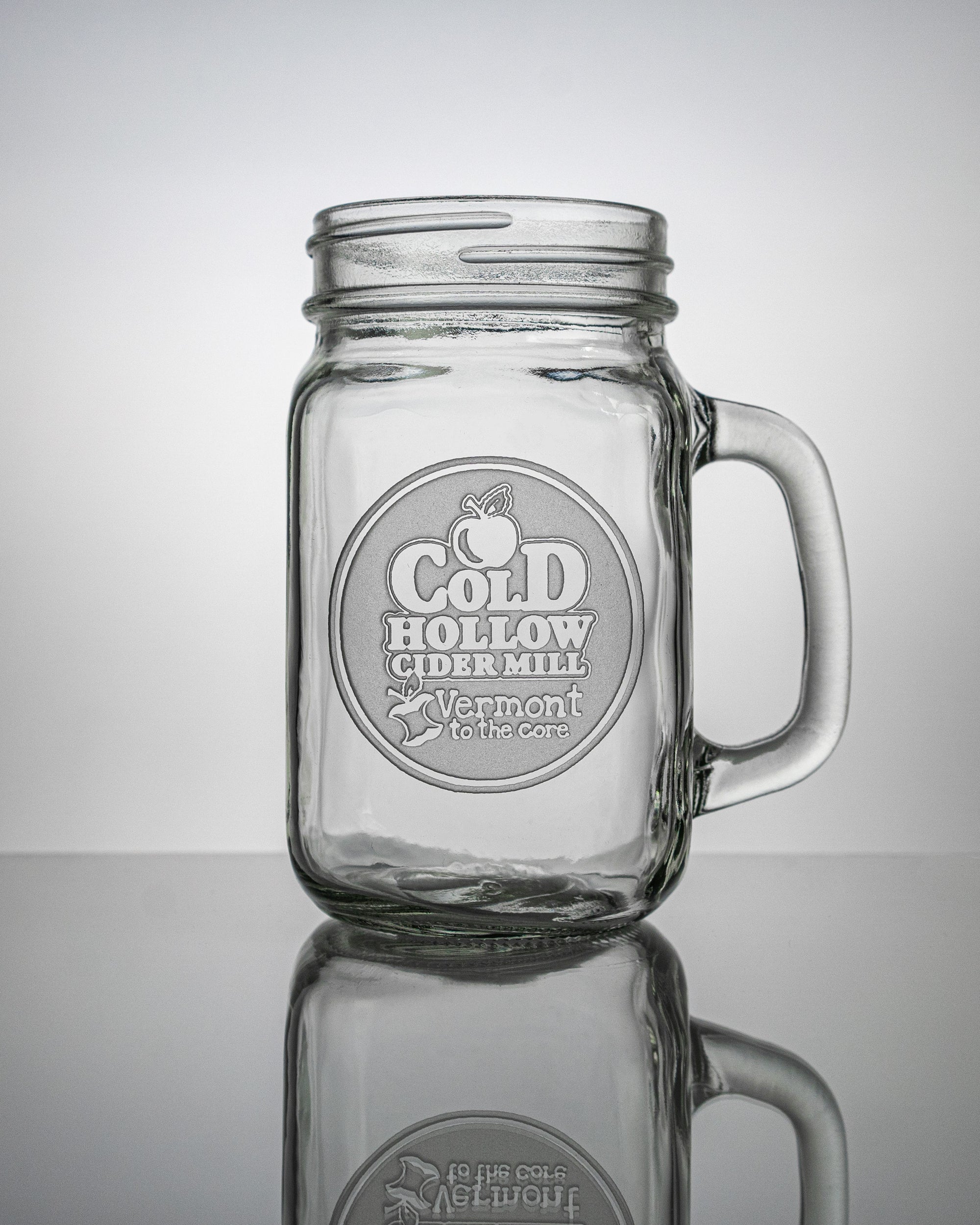 Cold Hollow - Mason Jar Glass Mug
