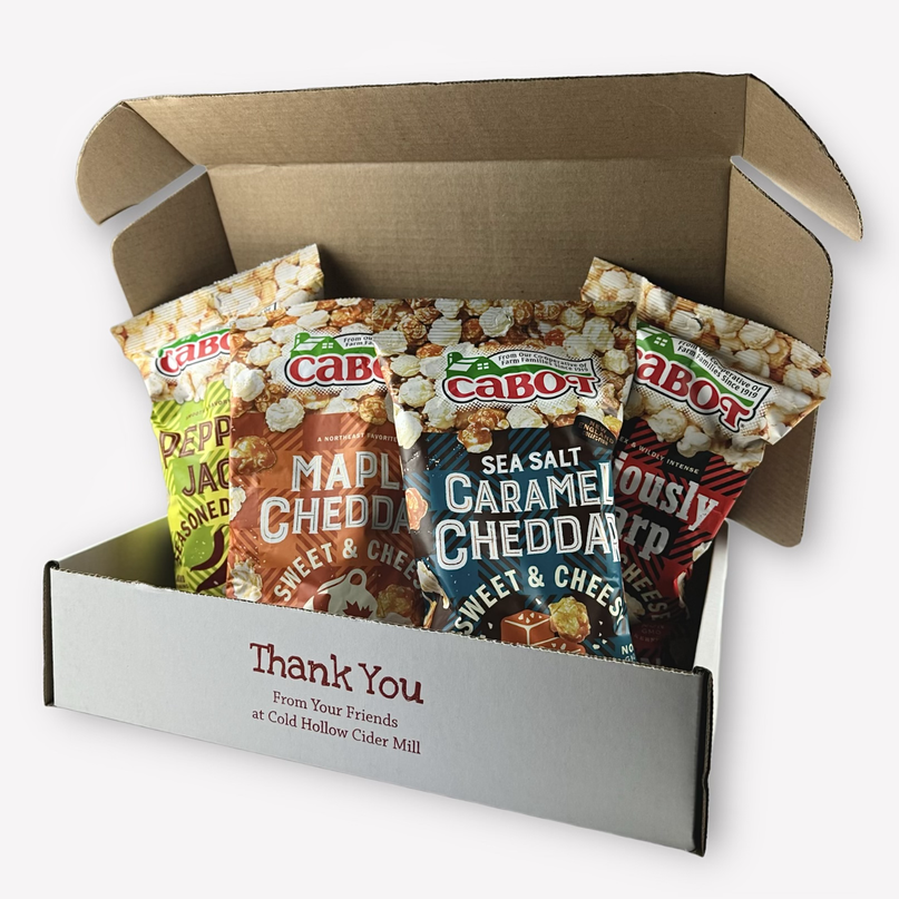 Cabot VT Specialty Popcorn Giftpack