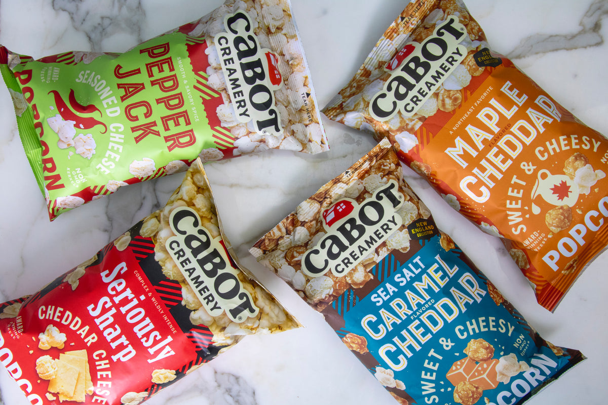 Cabot VT Specialty Popcorn Giftpack