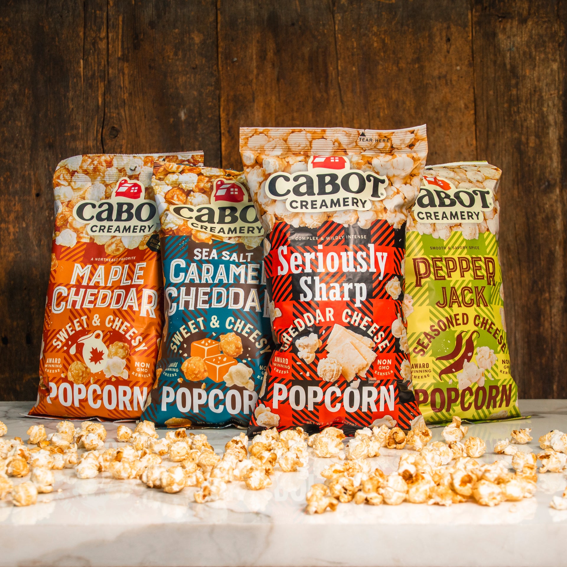 Cabot VT Specialty Popcorn Giftpack – Cold Hollow Cider Mill