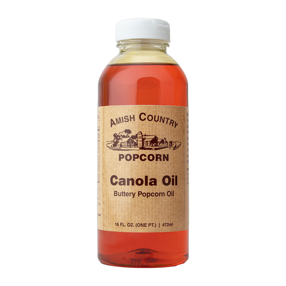 Amish Country Popcorn - Canola Oil