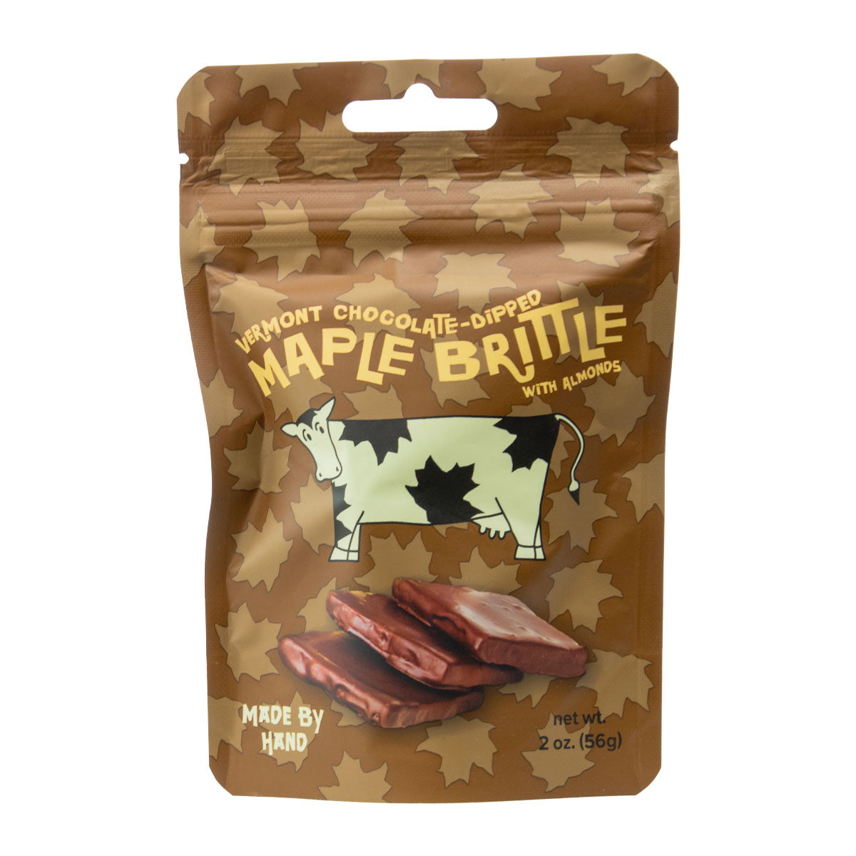 Sweet on Vermont Chocolate - Dipped Maple Brittle with Almond