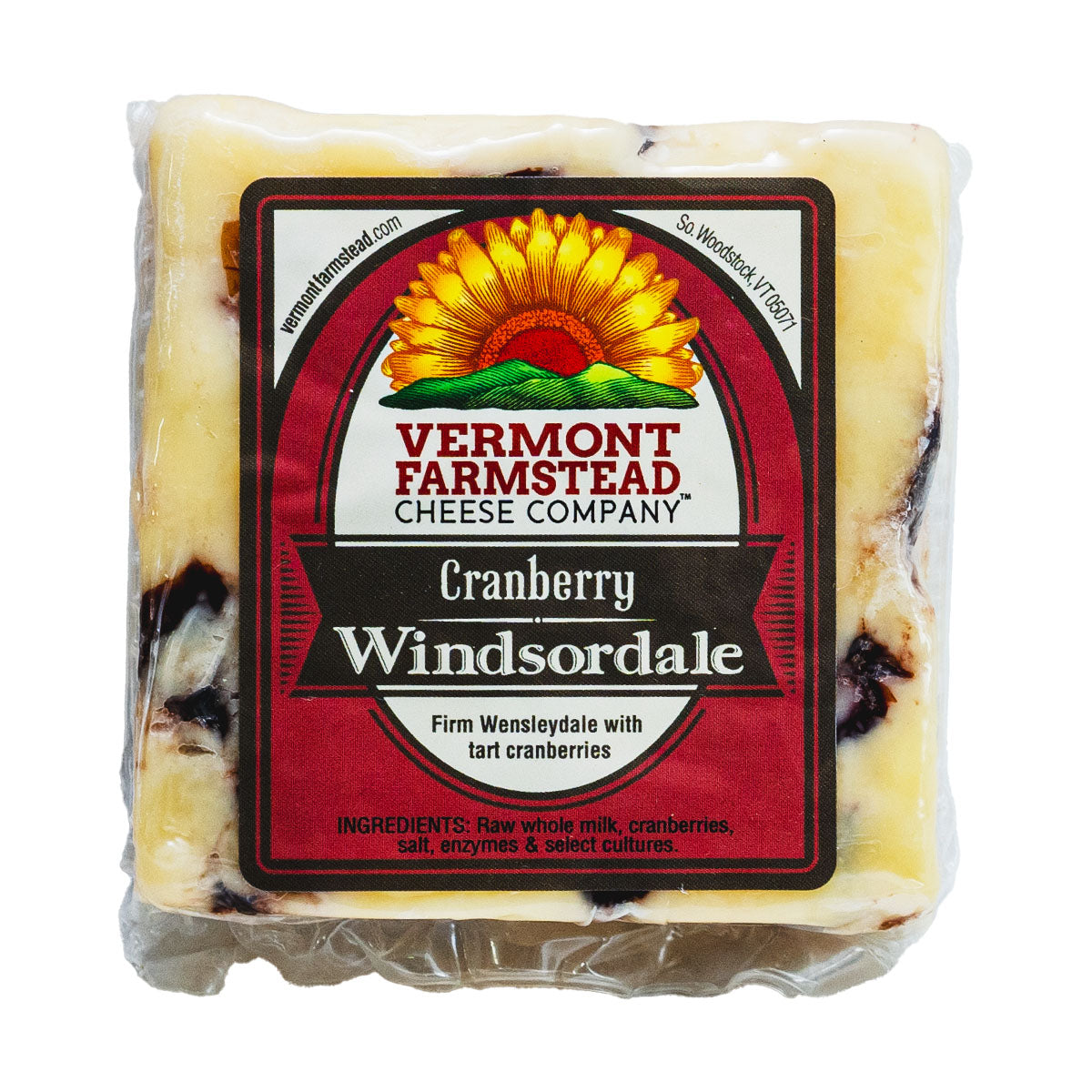 VT Farmstead - Cranberry Windsordale Cheese