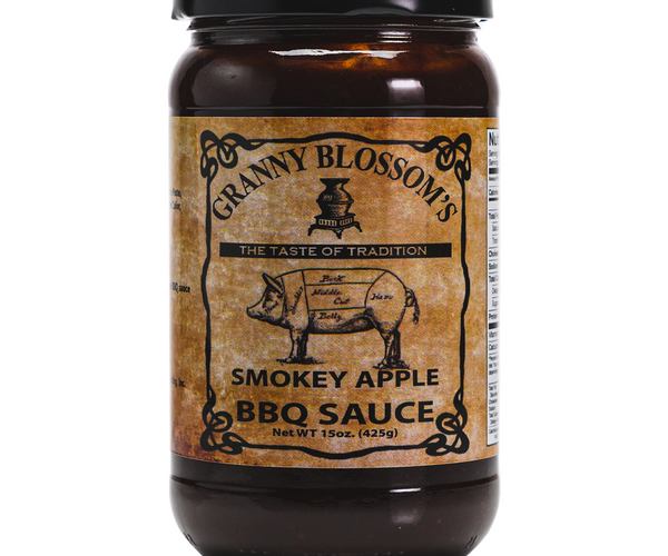 Zeb's Smokey Apple BBQ Sauce (15 oz).