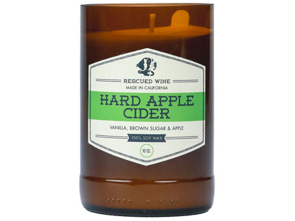 Resued Wine Candles - Hard Cider