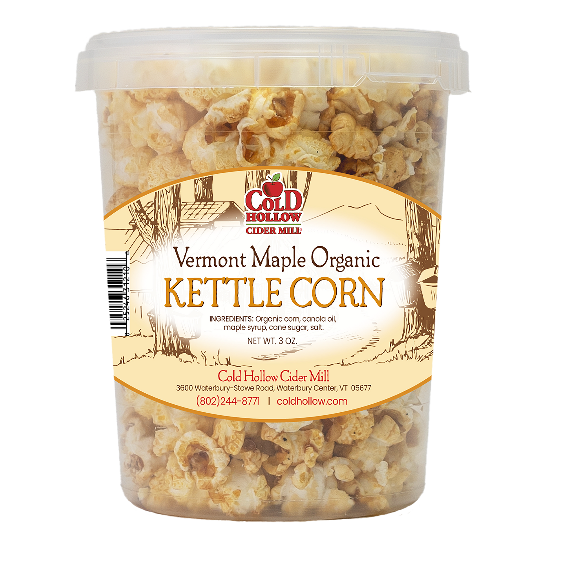 Cold Hollow Vermont Maple Kettle Corn – Cold Hollow Cider Mill