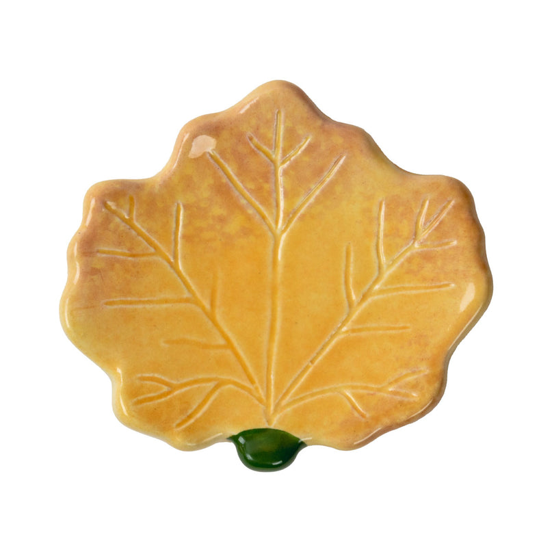 August Ceramics - Maple Leaf Spoon Rest