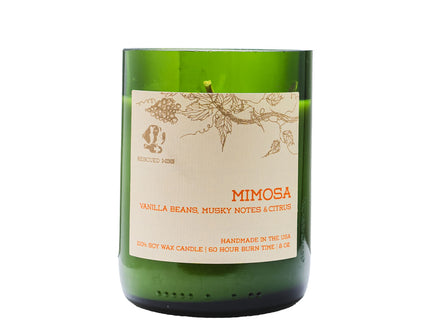 Rescued Wine Candles - Mimosa