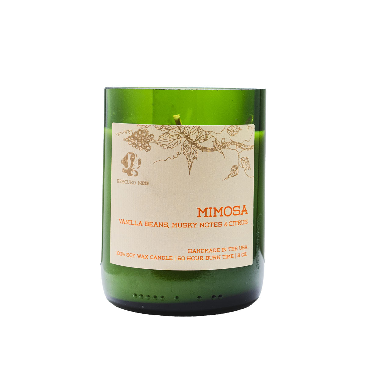 Rescued Wine Candles - 8 oz. Candle