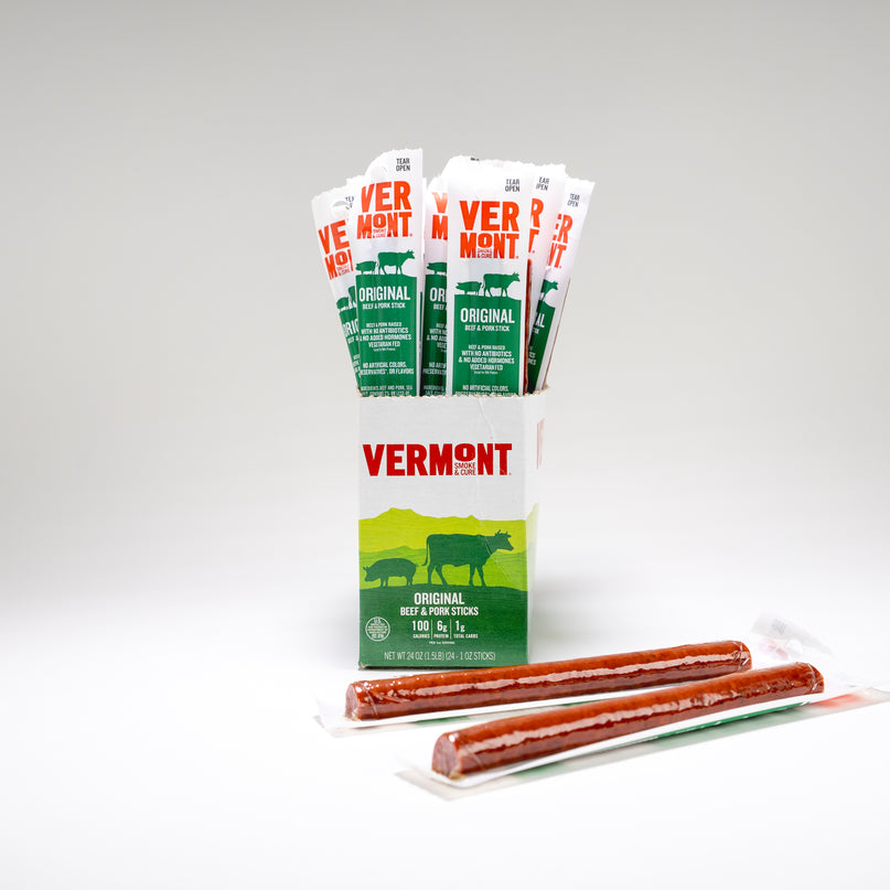 Vermont Smoke & Cure - Original Beef & Pork Sticks 1oz