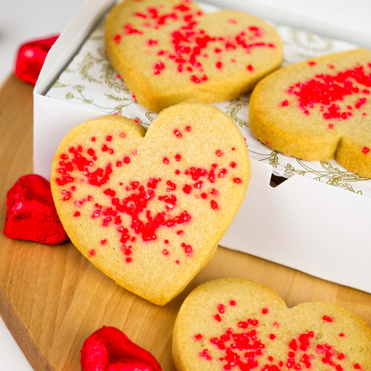 Cold Hollow - Maple Shortbread Hearts