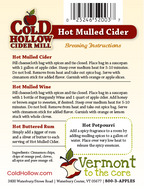 Cold Hollow - Mulling Spices