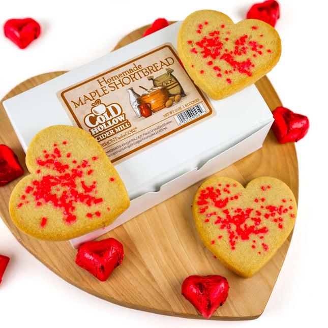 Cold Hollow - Maple Shortbread Hearts