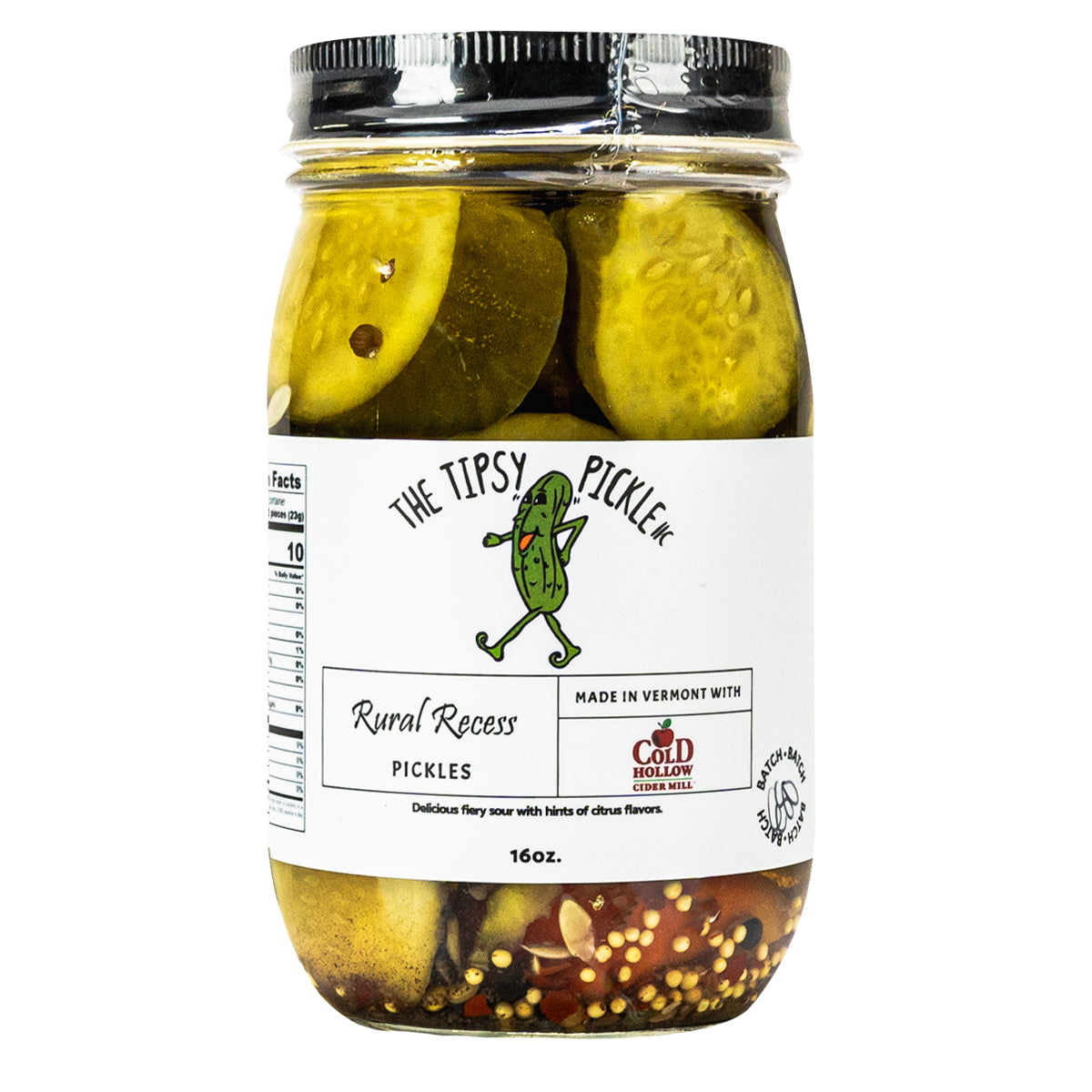 The Tipsy Pickle & Cold Hollow: Hard Cider Pickles