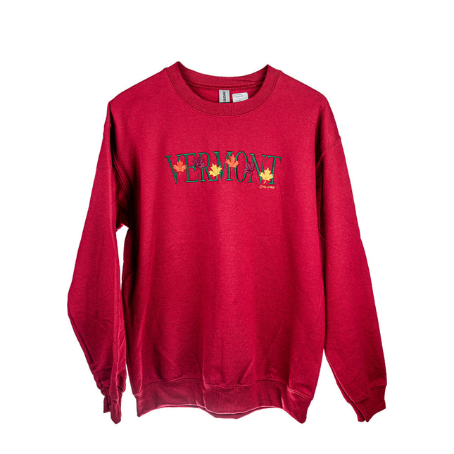 Vermont Fall Leaves Sweatshirt