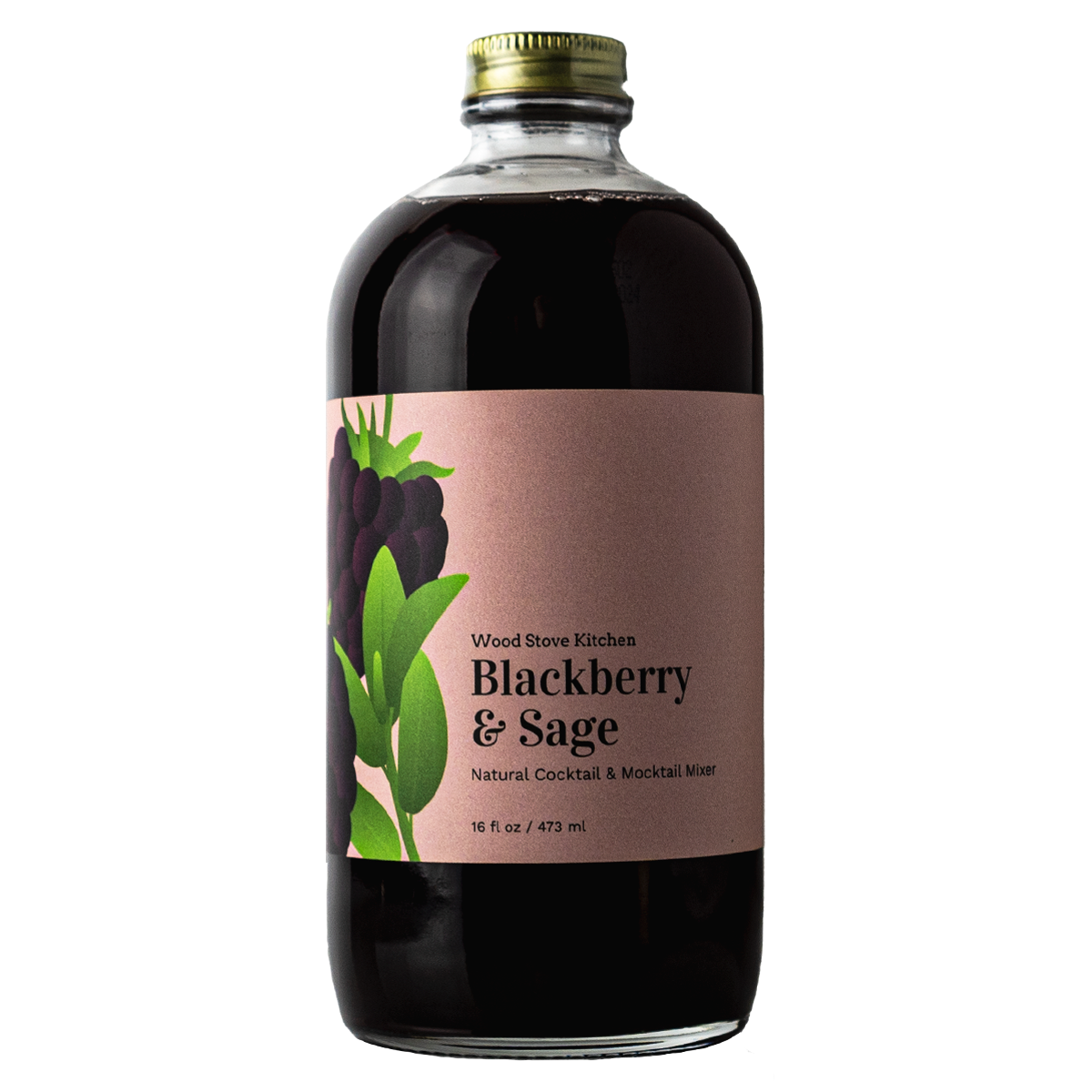 Wood Stove Kitchen - Blackberry & Sage
