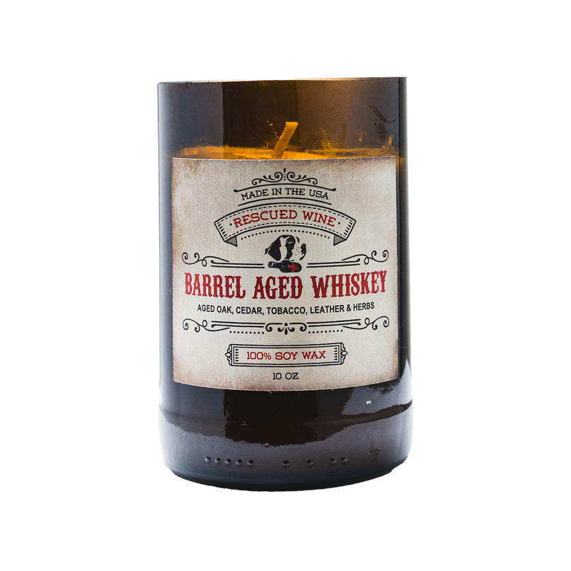 Rescued Wine Candles - Barrel Aged Whiskey
