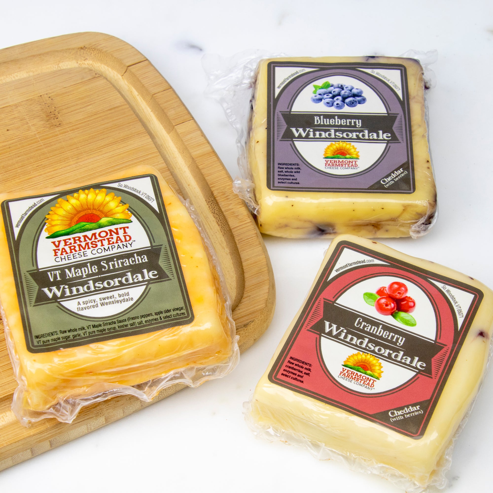 Vermont Farmstead Cheese Windsordale Variety Gift Pack