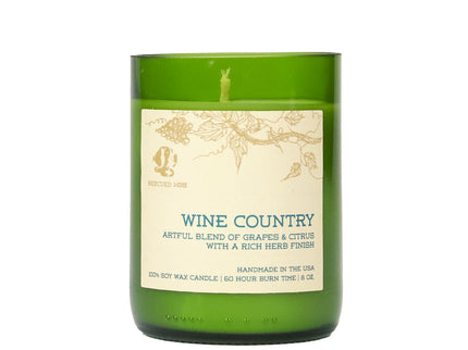 Rescued Wine Candles - Wine Country