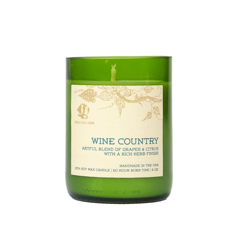 Rescued Wine Candles - Wine Country