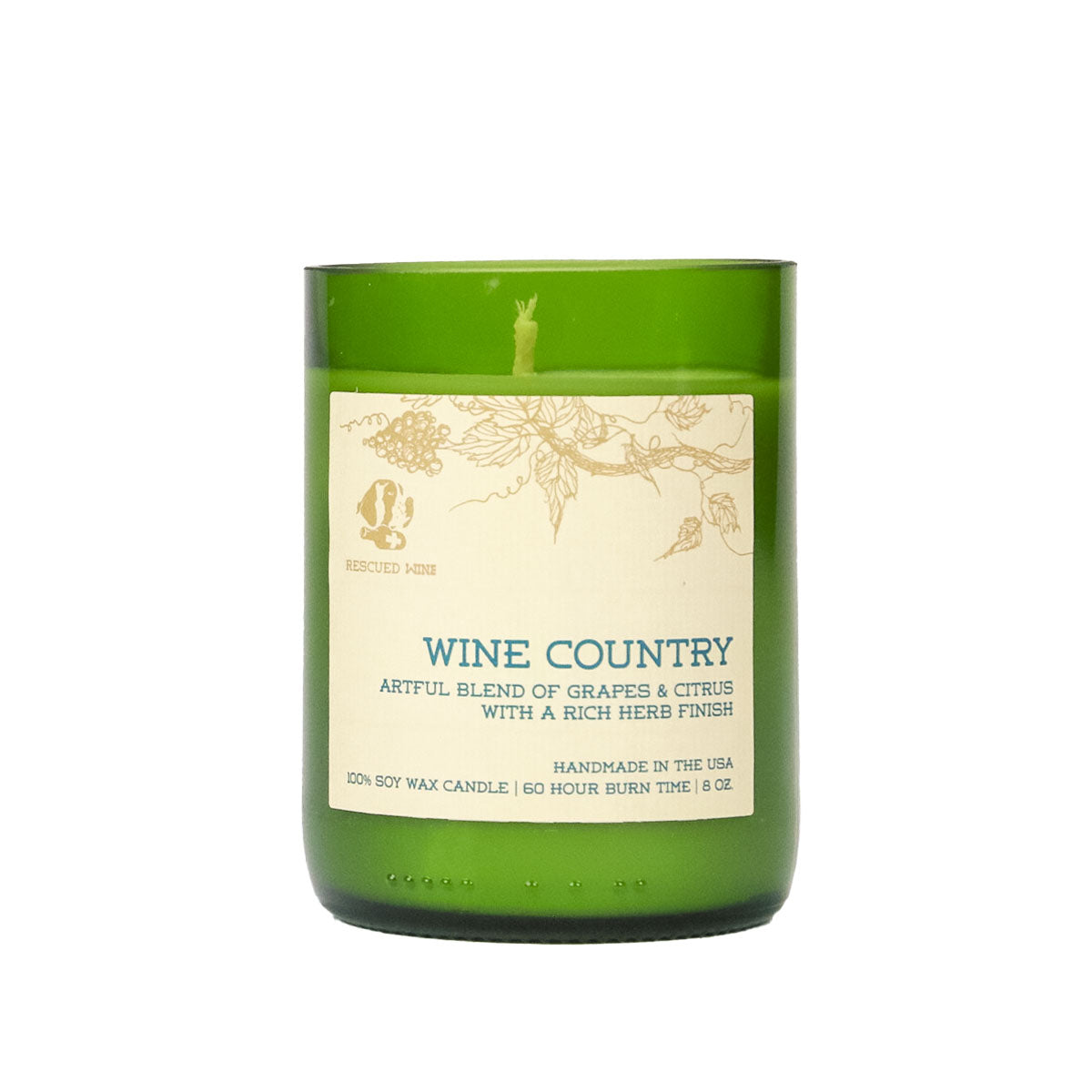 Rescued Wine Candles - 8 oz. Candle