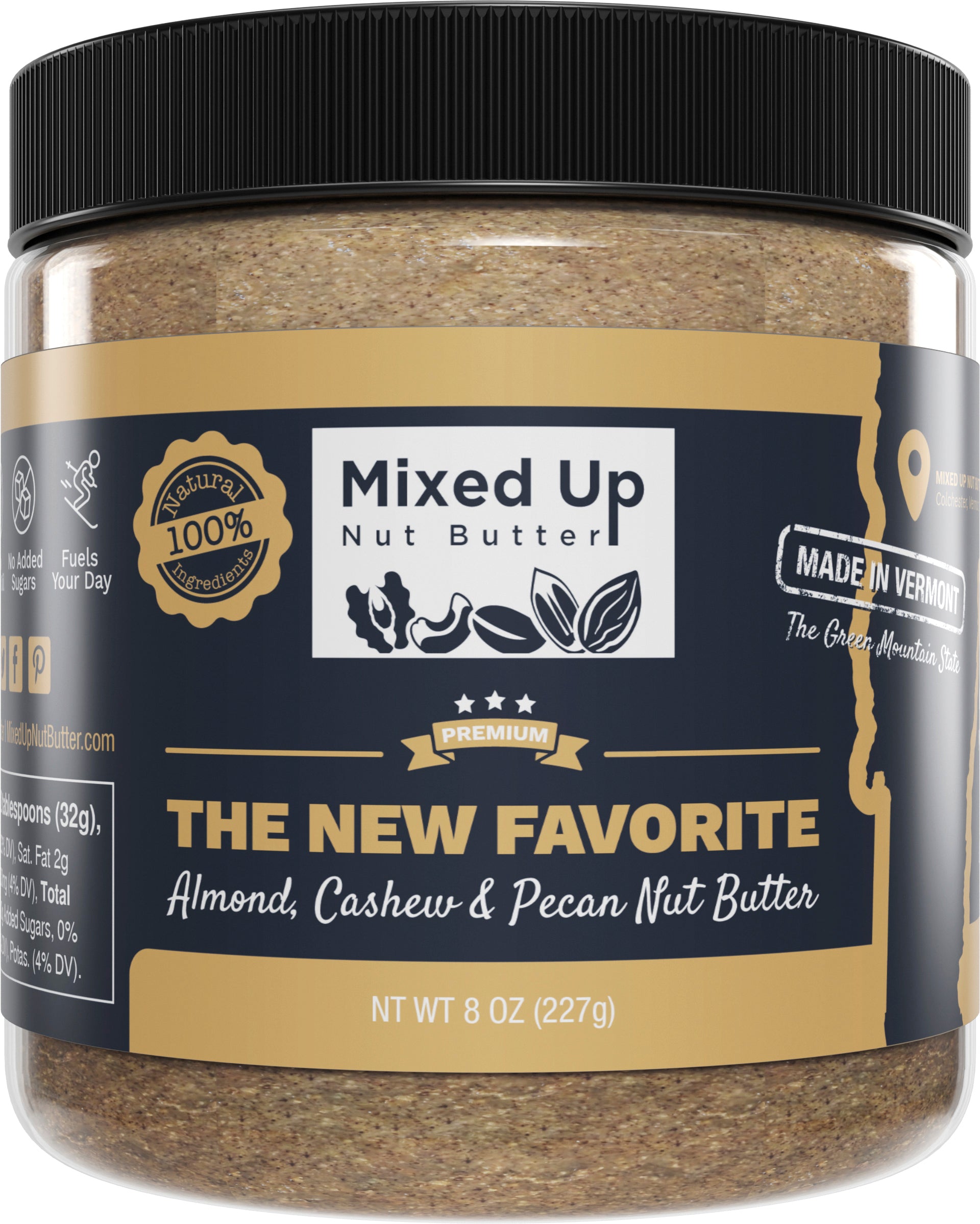 Mixed Up Nut Butter “The New Favorite” Mixed Cashew Butter
